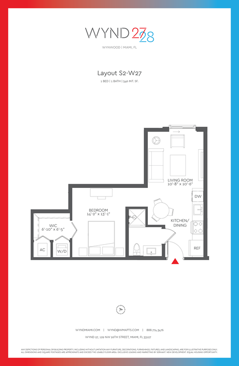 W27 - Studio_546 SF at WYND 27 & WYND 28, Miami